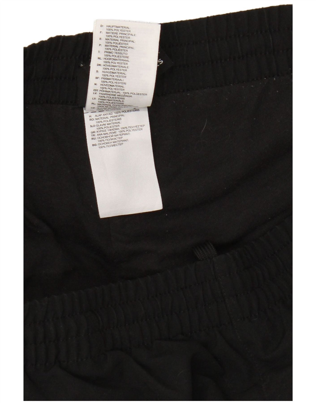Pantaloni da tuta da uomo Adidas Climalite Joggers medio poliestere nero