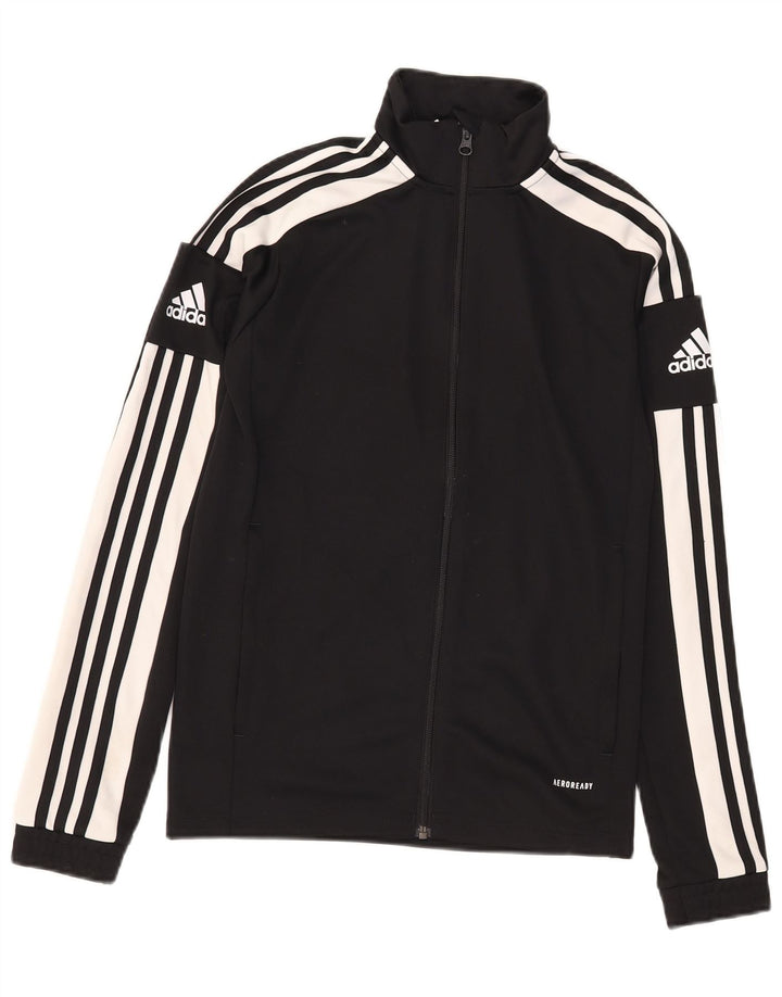 Giacca da tuta da uomo Adidas Aeroready XS in poliestere color block grigio