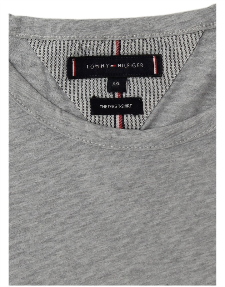 Maglietta da uomo Tommy Hilfiger Top 2XL Grigia