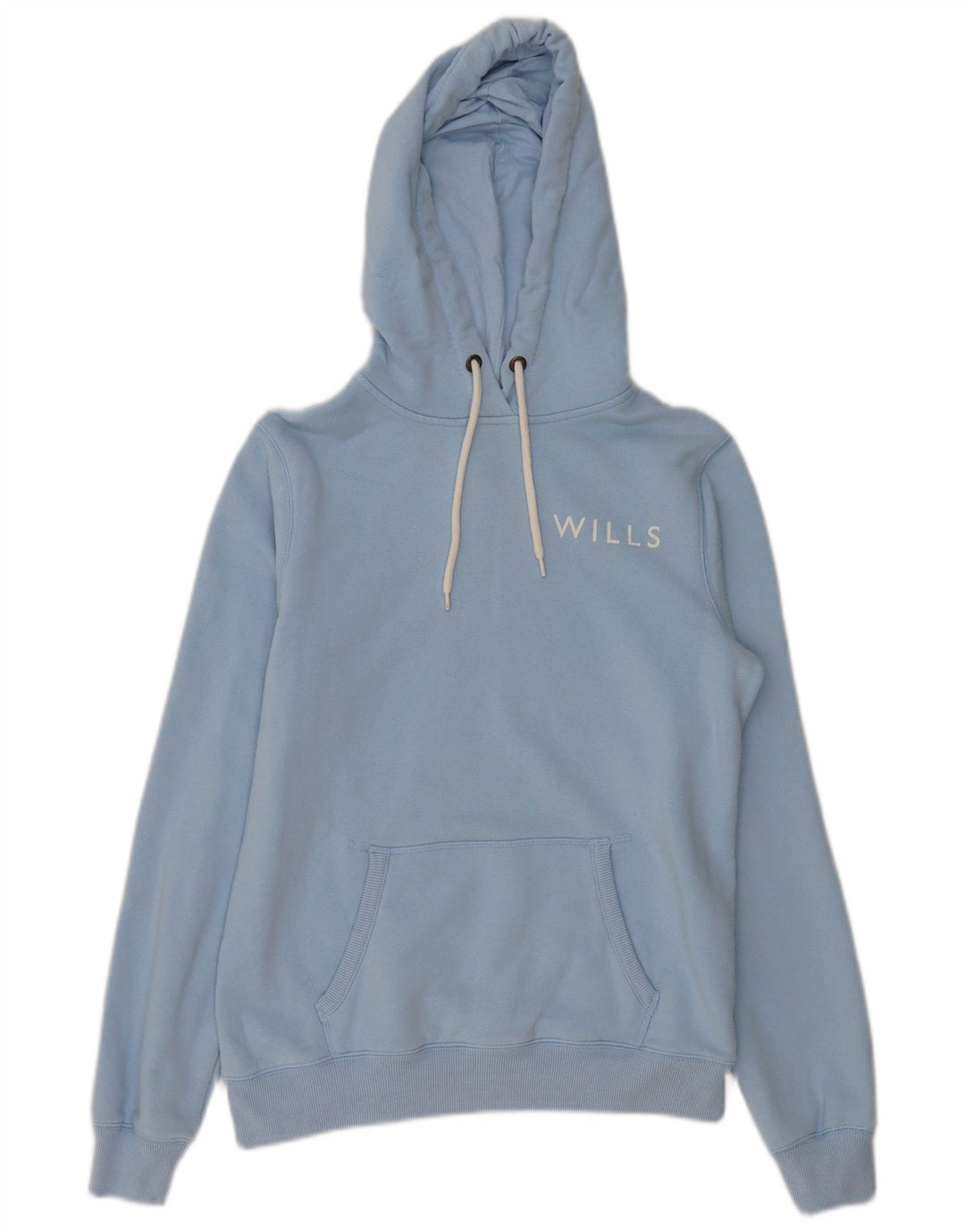 Maglione con cappuccio grafico da donna Jack Wills UK 12 Cotone blu medio