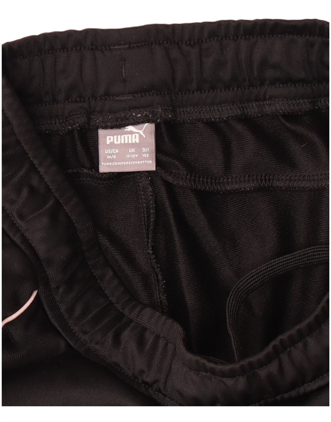 Pantaloni della tuta da ragazza Puma 11-12 anni neri