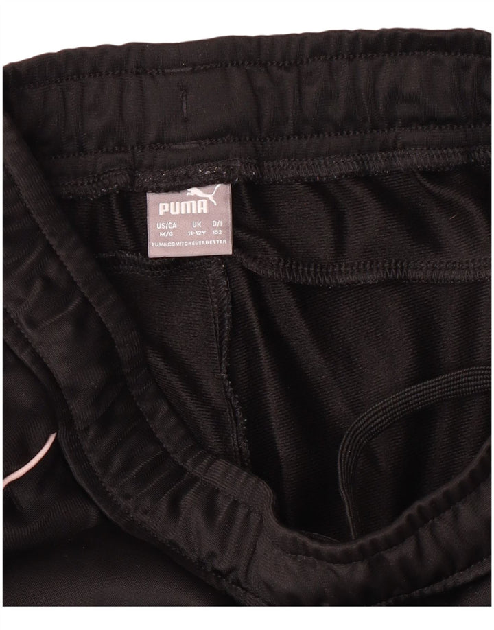 Pantaloni della tuta da ragazza Puma 11-12 anni neri