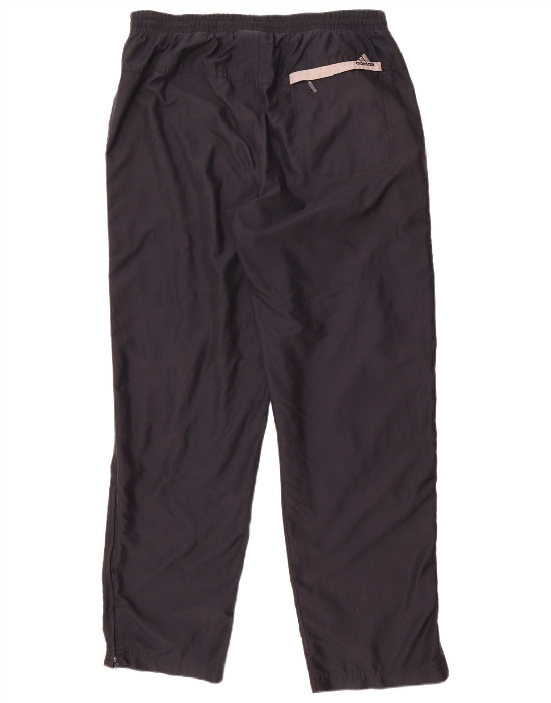 Pantaloni da tuta da uomo Adidas Large in poliestere blu navy