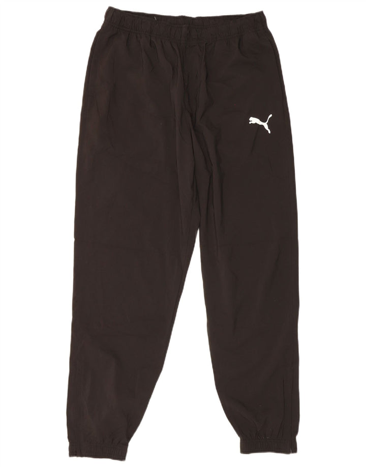 Pantaloni da tuta da uomo Puma Joggers grandi neri in poliestere