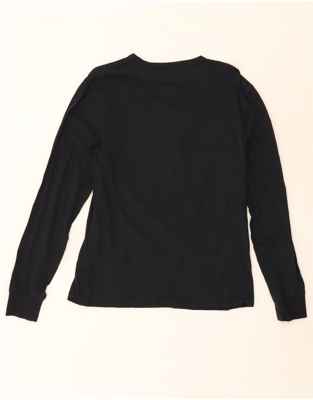 K-WAY Mens Top Long Sleeve Large Black Vintage K-Way and Second-Hand K-Way from Messina Hembry 