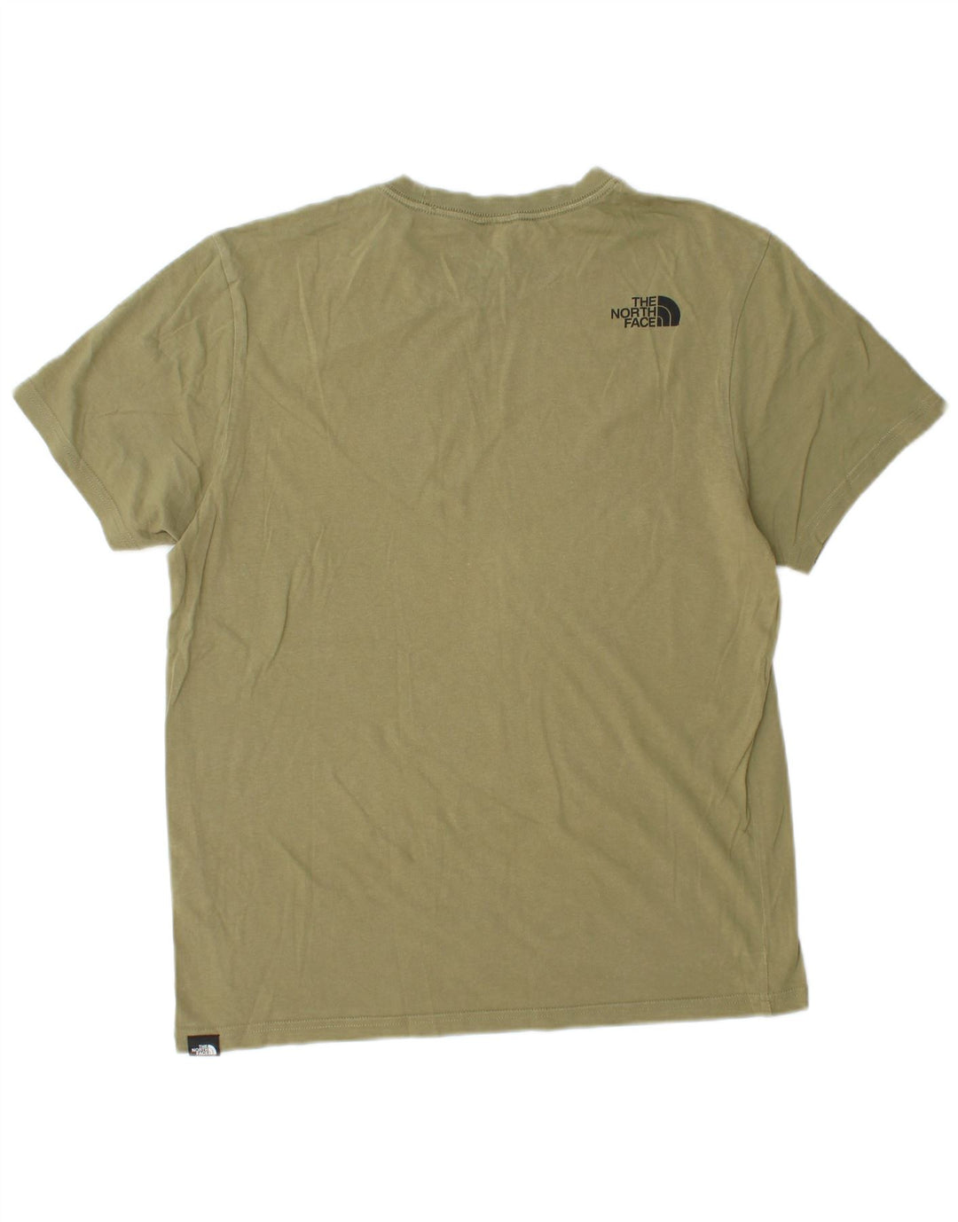 THE NORTH FACE T-shirt da uomo Top in cotone kaki medio