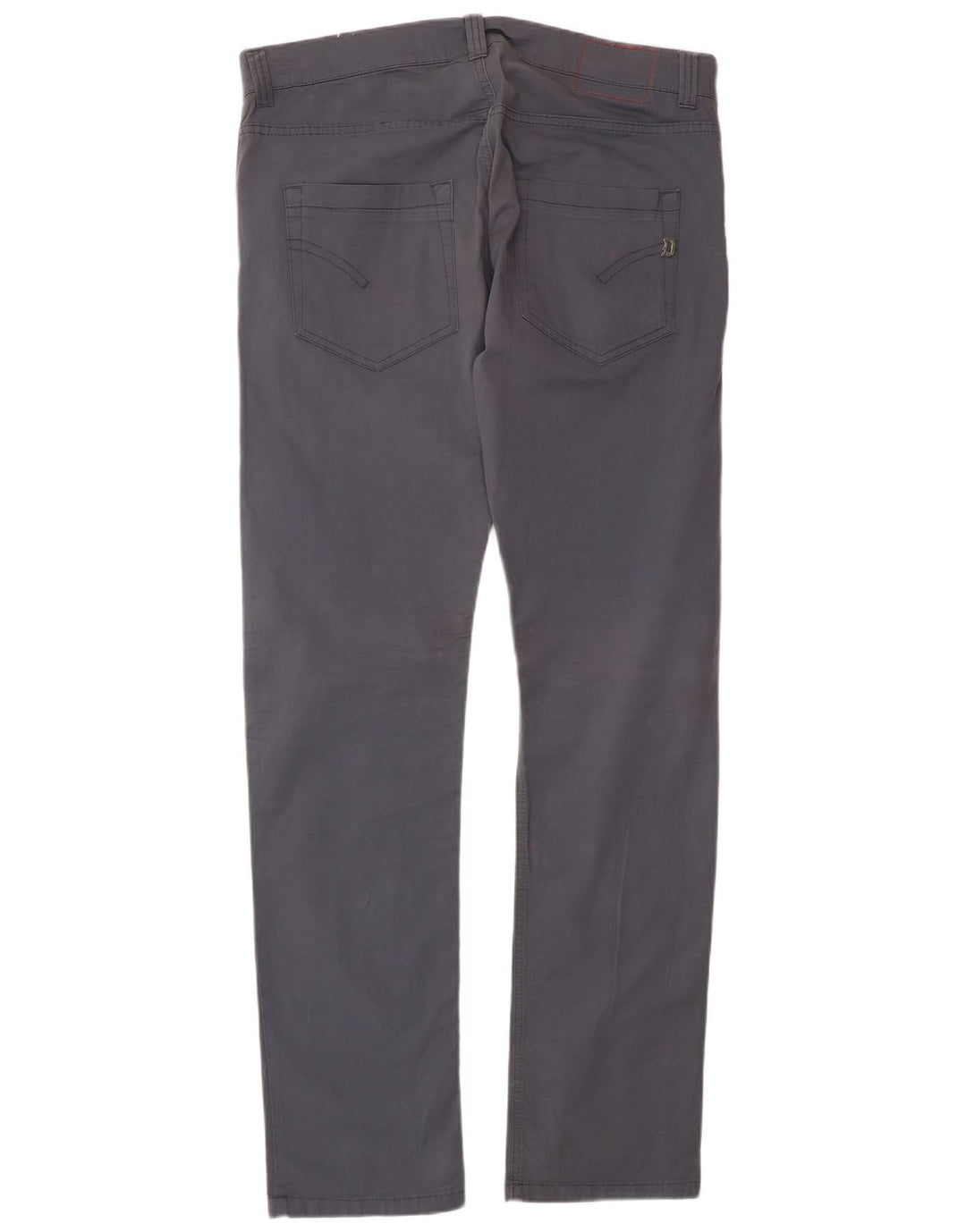 DONDUP Pantaloni Casual Slim da Uomo W38 L34 Cotone Grigio