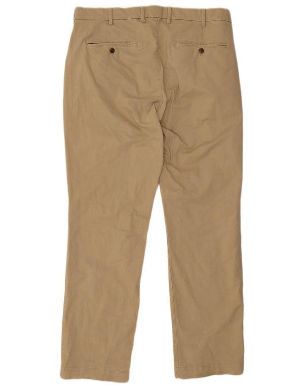 Pantaloni chino dritti da uomo Gap W36 L32 in cotone beige