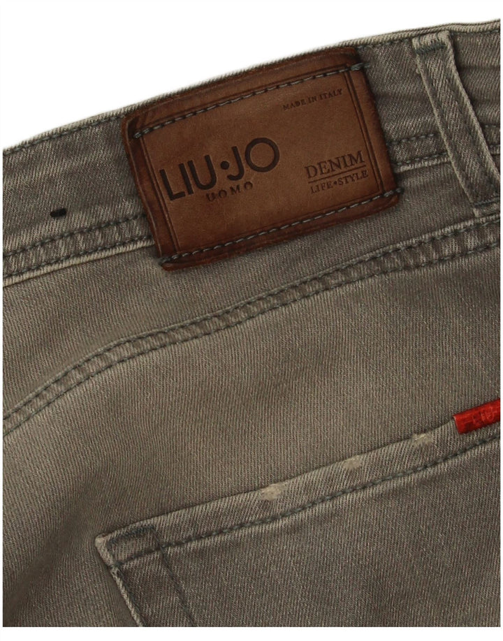 Jeans slim uomo Liu Jo W36 L31 Grigi