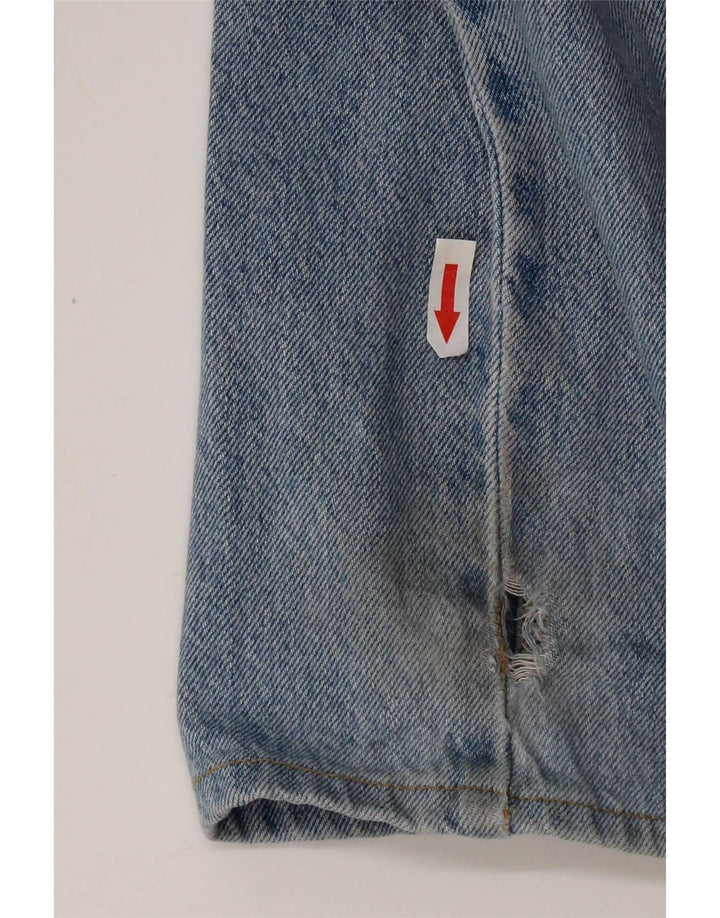 Jeans dritti da uomo Levi's W30 L30 in cotone blu