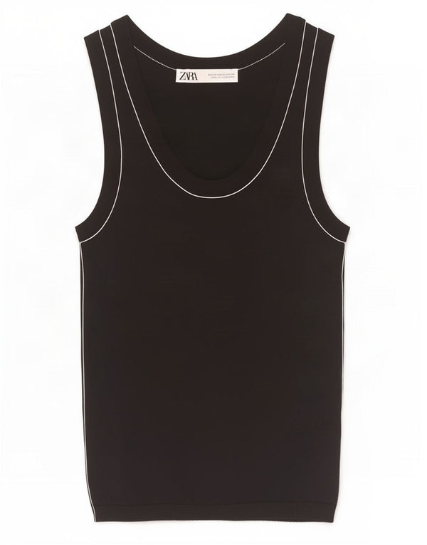 Canotta Donna Zara UK 4 XS Nera