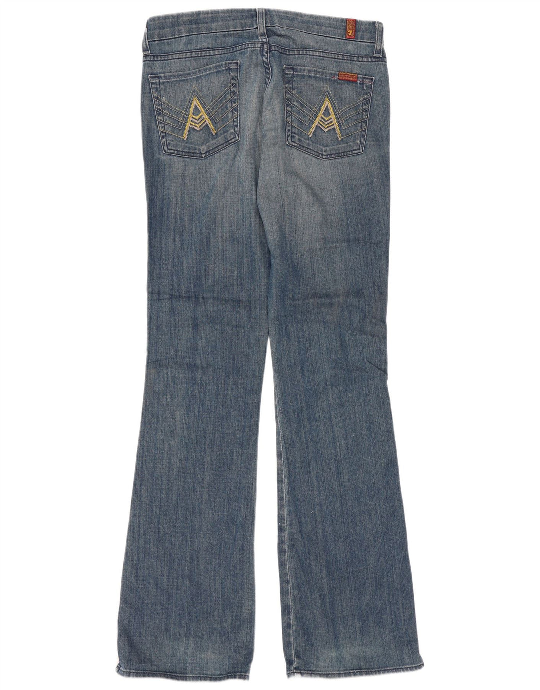 Jeans svasati da donna 7 For All Mankind W32 L34 cotone blu