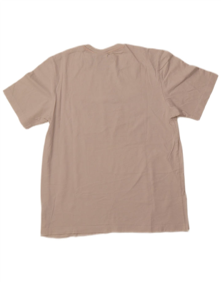 T-shirt grafica da uomo ADIDAS Top in cotone bianco sporco medio