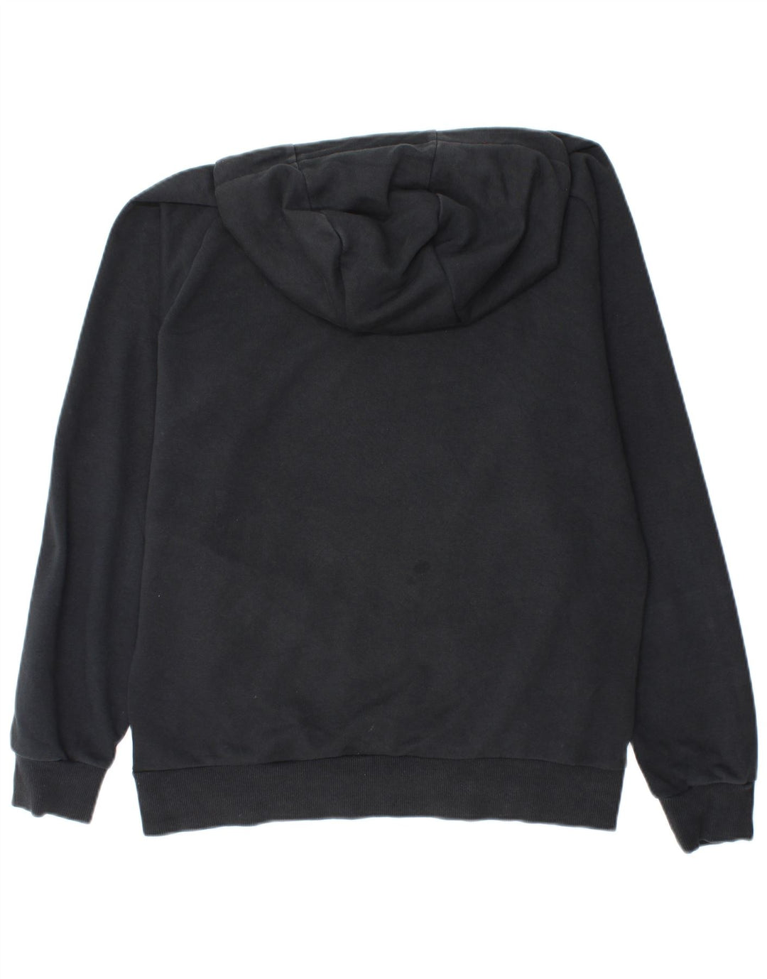 Felpa con cappuccio grafica PUMA da uomo, cotone nero medio