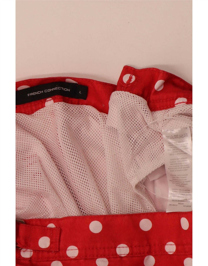 Pantaloncini da bagno da donna French Connection UK 16 Grandi pois rossi