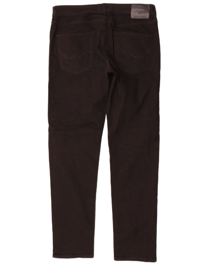 Jeans slim da uomo Jack & Jones W34 L34 cotone nero