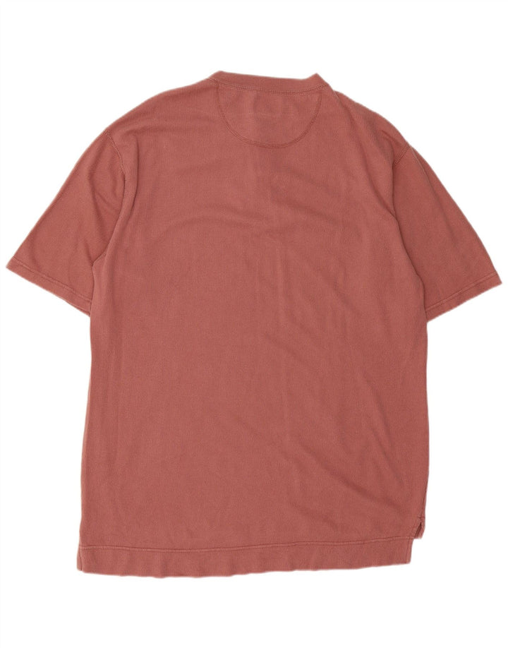 Polo da uomo Dockers grande in cotone rosa