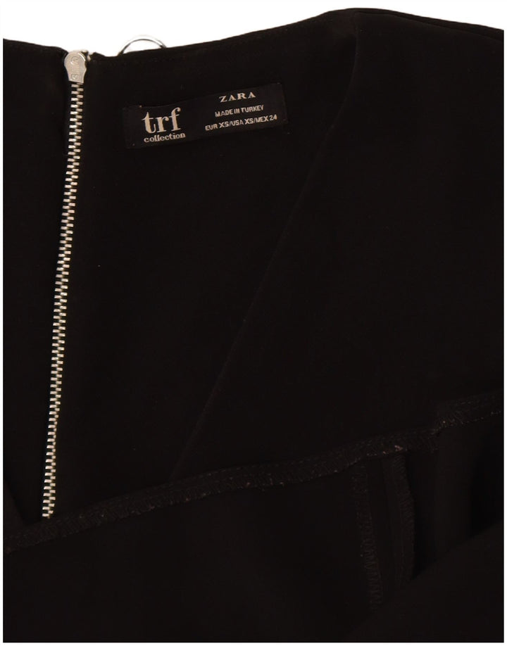 Abito a trapezio da donna Zara UK 6 XS nero