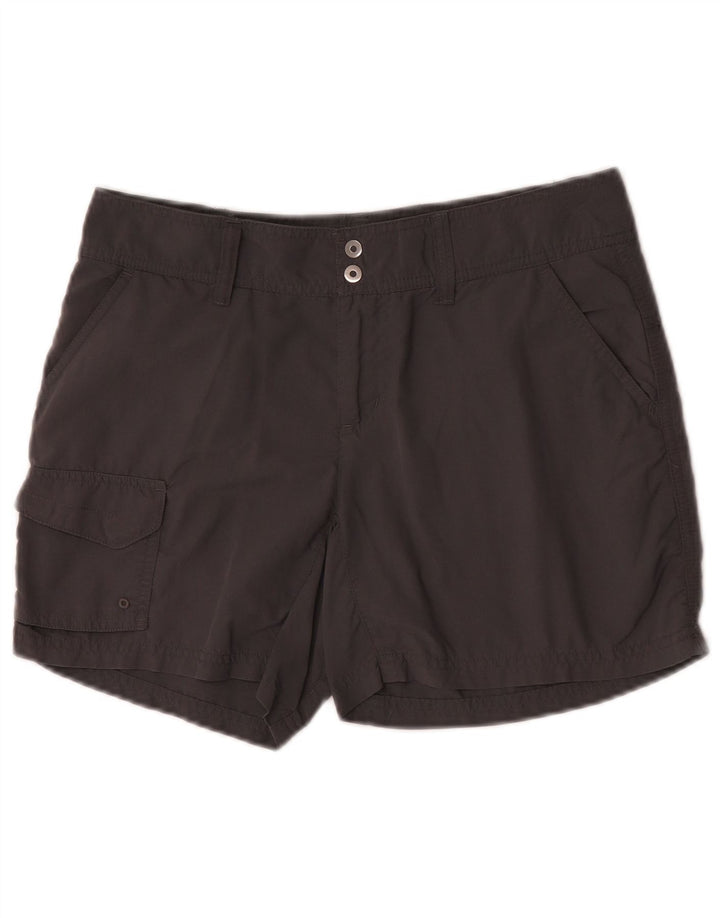 Pantaloncini cargo Columbia da donna EU 36 piccoli W28 nylon grigio