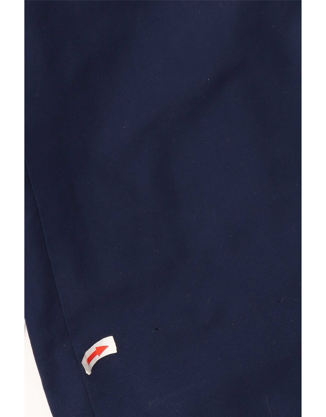 Adidas Pantaloni da tuta da uomo grandi in poliestere blu navy