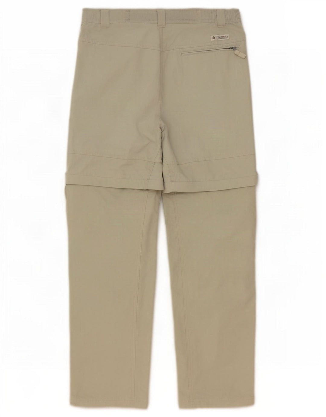 Pantaloni cargo da escursionismo da uomo Columbia medi W32 L32 poliestere kaki