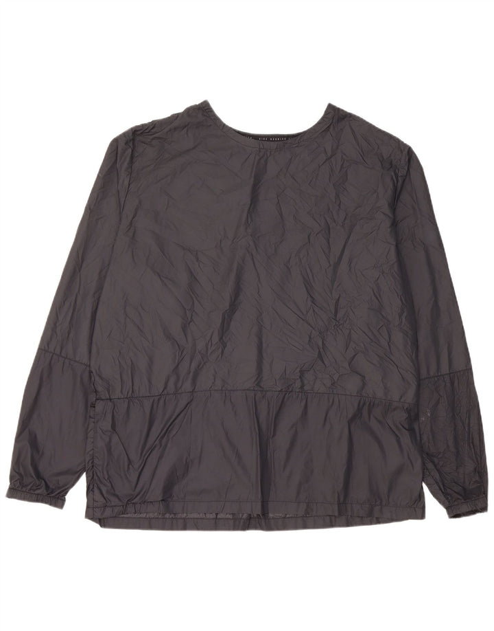 Top della tuta da running pullover da donna Nike UK 18 XL poliestere nero