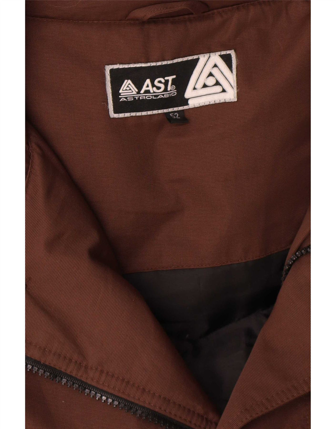 Astrolabio Piumino Uomo con Cappuccio IT 52 XL Marrone Poliammide