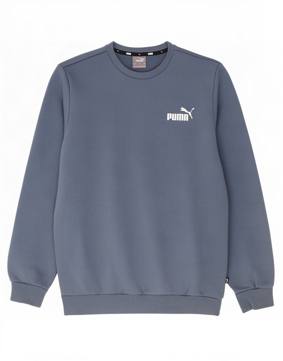 Felpa da uomo Puma Maglione piccolo blu in cotone