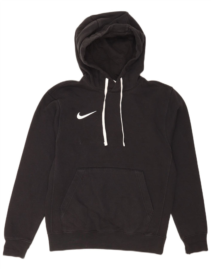 Felpa con cappuccio Nike Regular Fit da uomo, piccola, in cotone nero