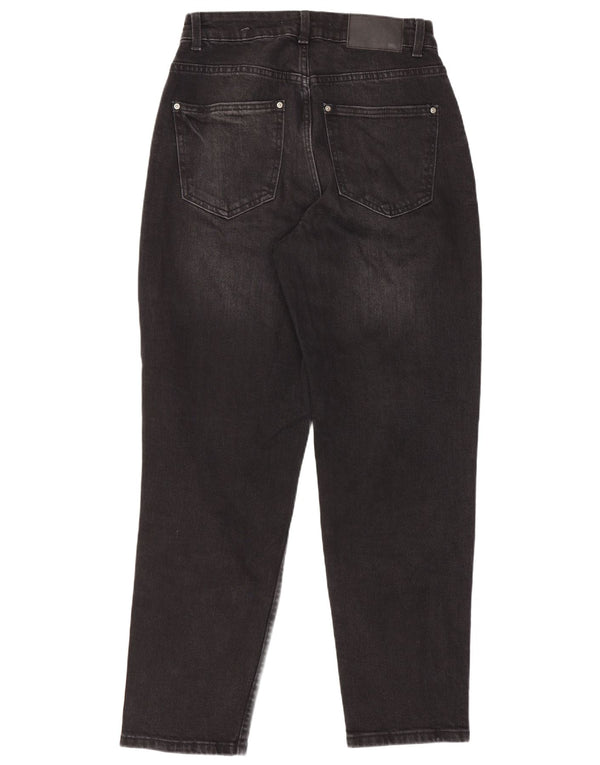 Jeans affusolati a vita alta da donna Zara EU 36 XS W26 L28 cotone nero