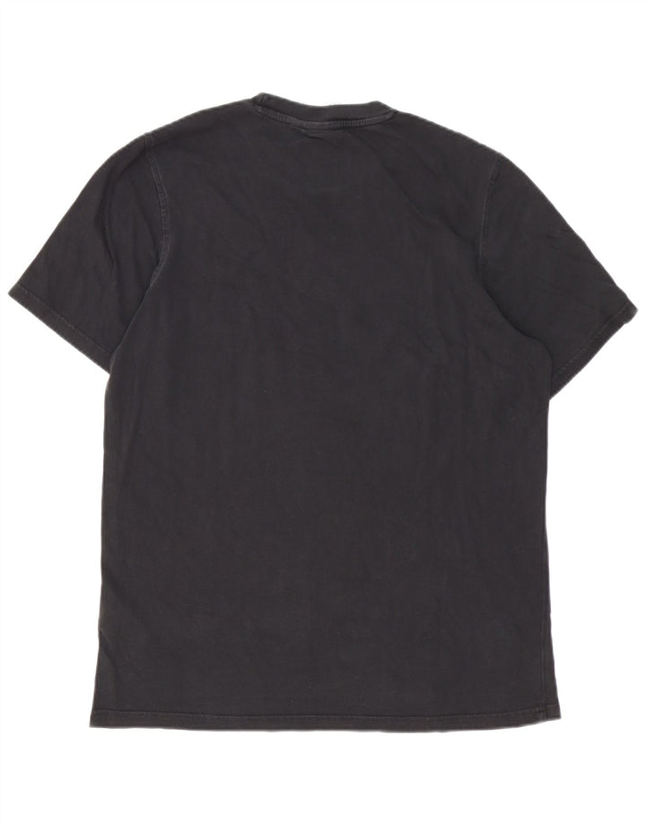 T-shirt grafica da uomo ADIDAS Top in cotone nero medio