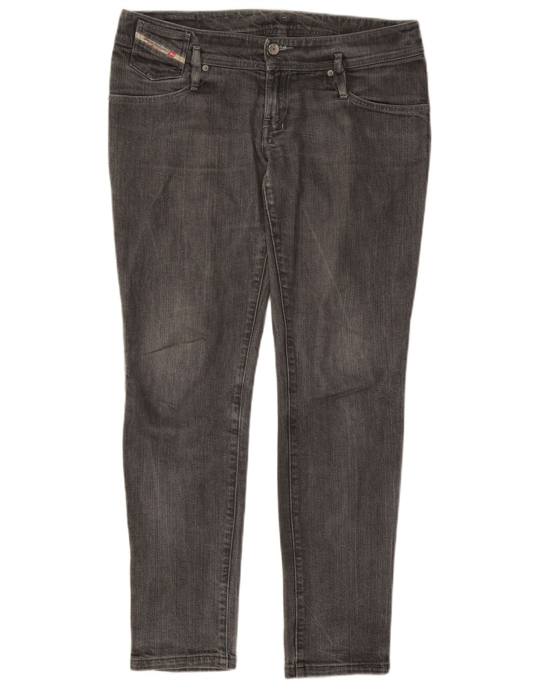 Jeans skinny da donna Diesel W32 L30 cotone grigio