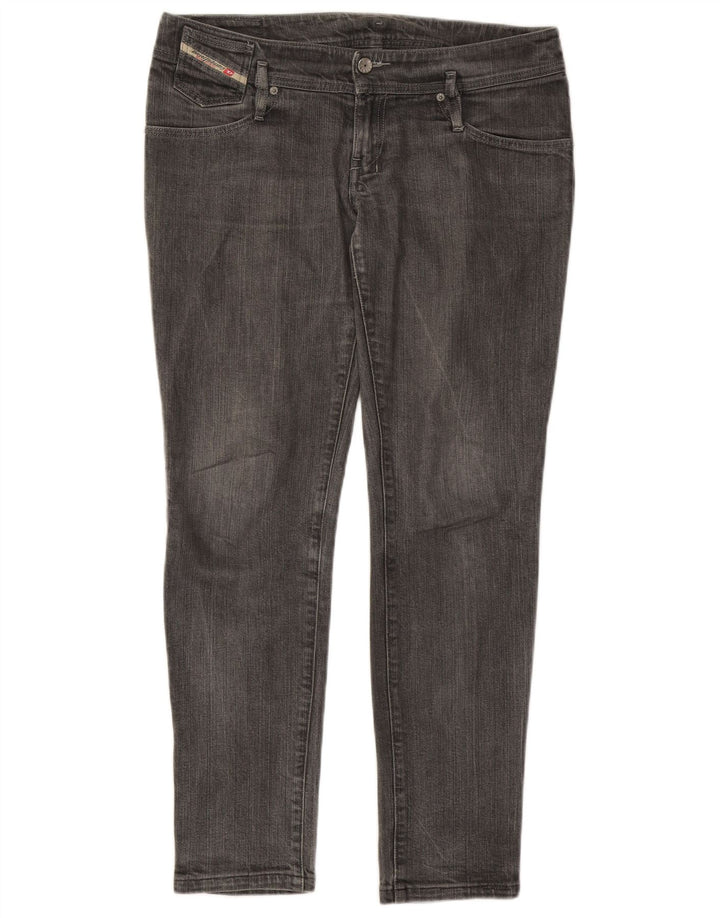 Jeans skinny da donna Diesel W32 L30 cotone grigio