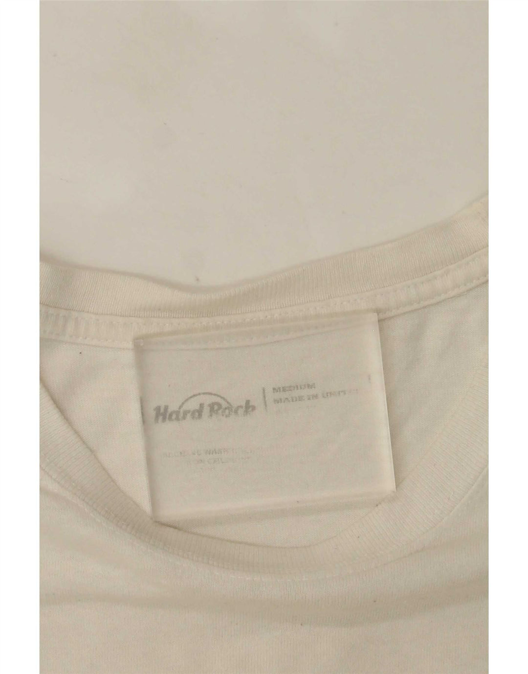 T-shirt grafica da uomo Vienna Hard Rock Cafe, colore bianco medio