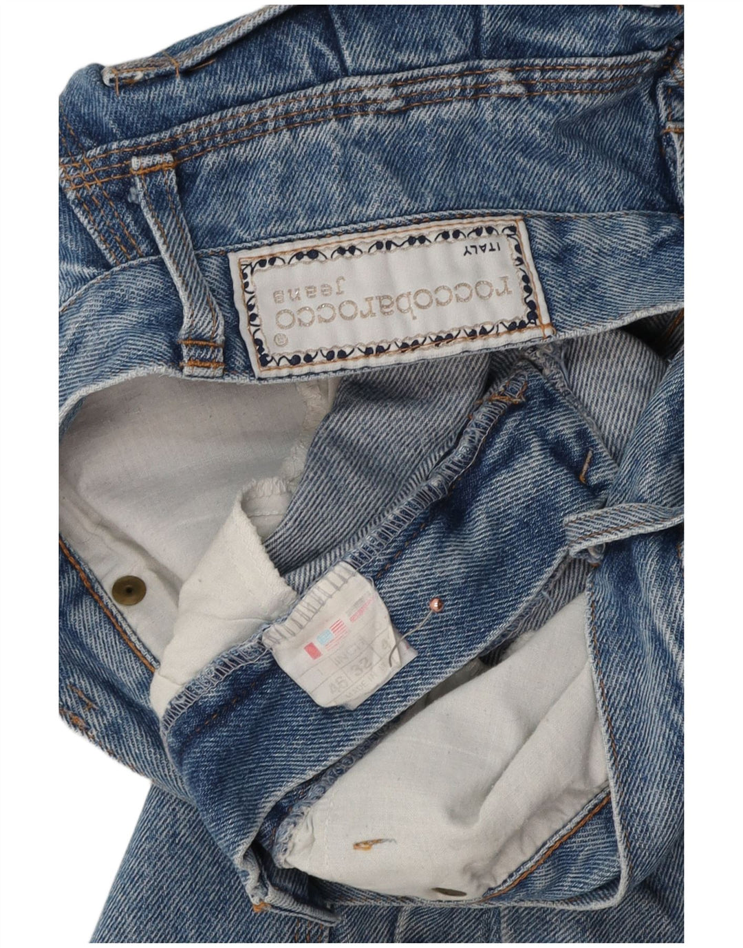 Jeans affusolati da donna ROCCOBAROCCO W32 L27 cotone blu