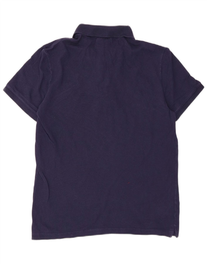 Polo LACOSTE da uomo slim fit taglia 4 cotone medio blu navy