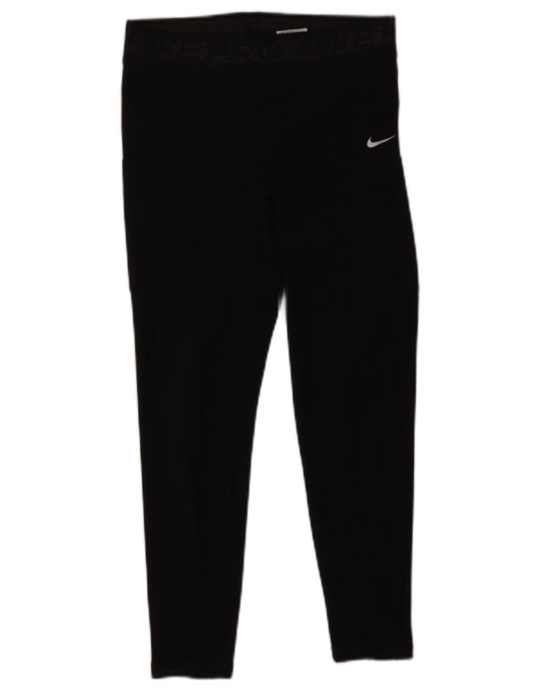 Leggings corti Nike da donna UK 14 poliestere nero medio
