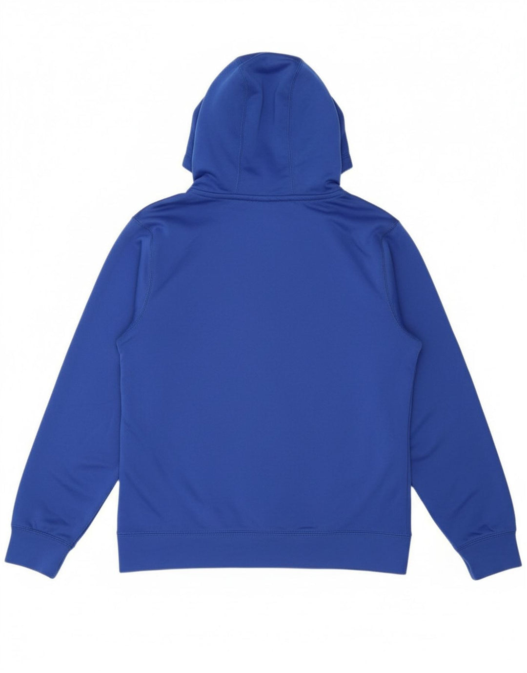 NIKE Mens Therma-Fit Zip Hoodie Sweater Medium Blue Polyester