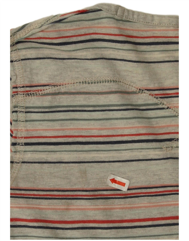 Levi's Top da donna a maniche lunghe UK 10 Small multicolore a righe