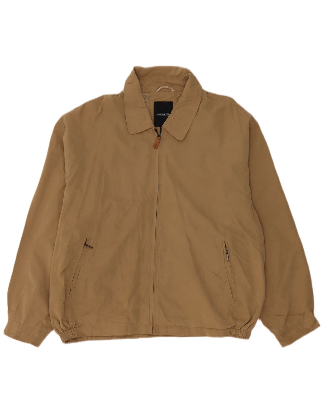 Giubbotto bomber da uomo London Fog UK 44 2XL Poliestere beige
