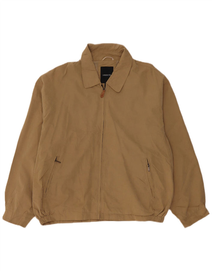 Giubbotto bomber da uomo London Fog UK 44 2XL Poliestere beige