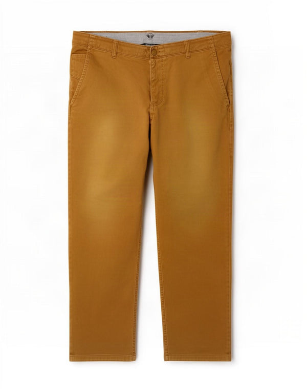 Pantaloni casual dritti da uomo Dickies W38 L29 in cotone beige