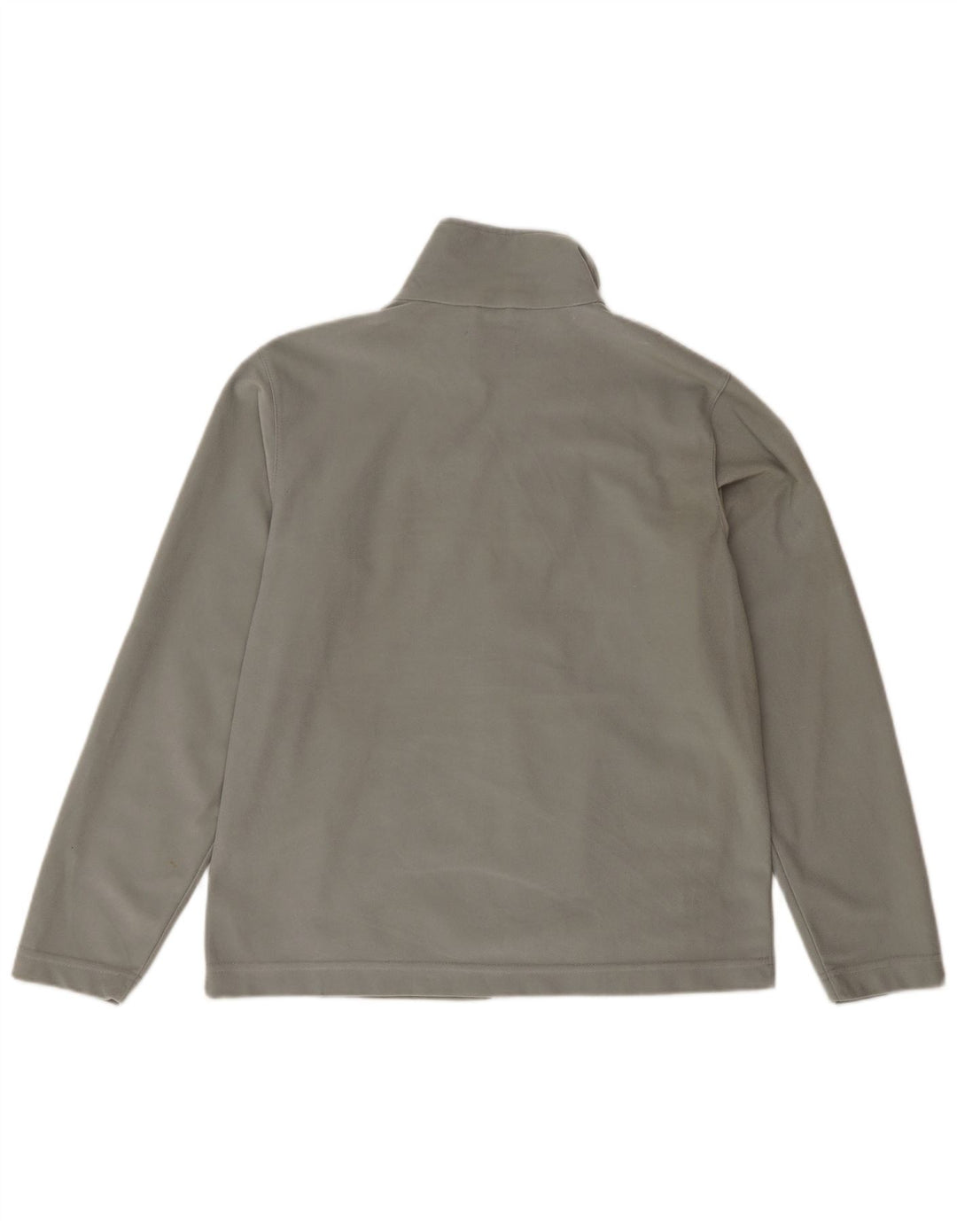 Giacca da tuta da uomo Kappa in poliestere color block grigio medio