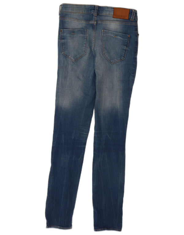 Jeans skinny da donna Zara EU 38 piccoli W28 L29 blu