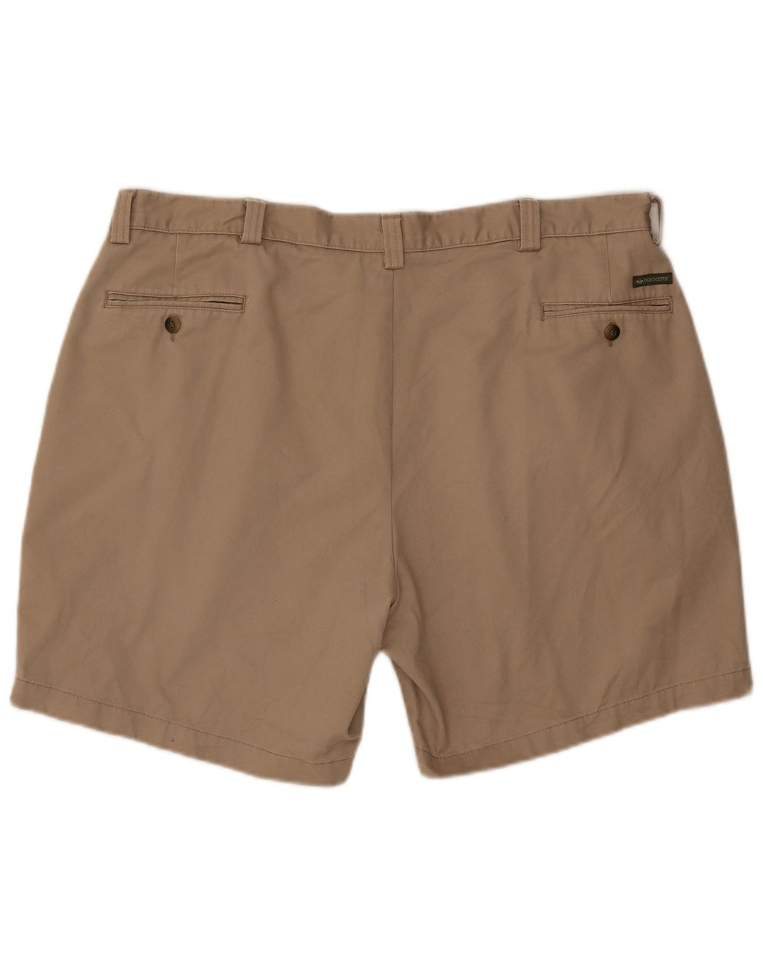 DOCKERS Mens Khakis Chino Shorts W42 2XL Beige Cotton