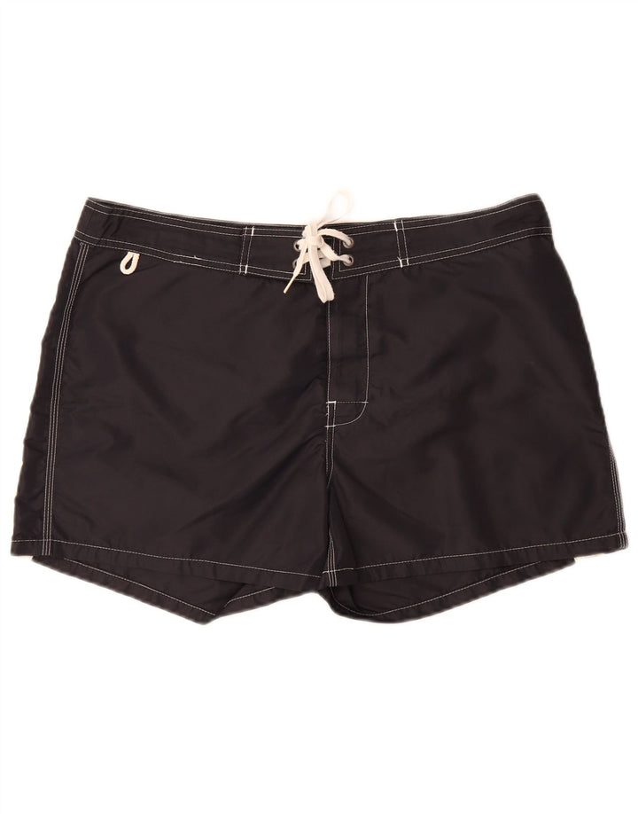 Pantaloncini da bagno da uomo Sundek XL neri a righe