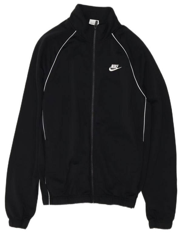 Giacca da ginnastica da uomo Nike Small nera in poliestere