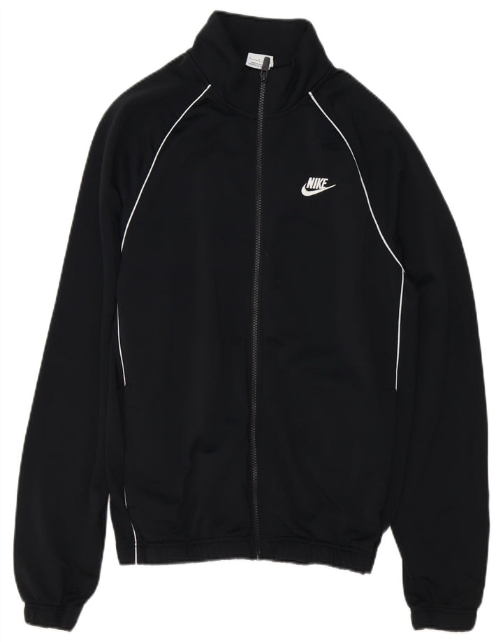 Giacca da ginnastica da uomo Nike Small nera in poliestere