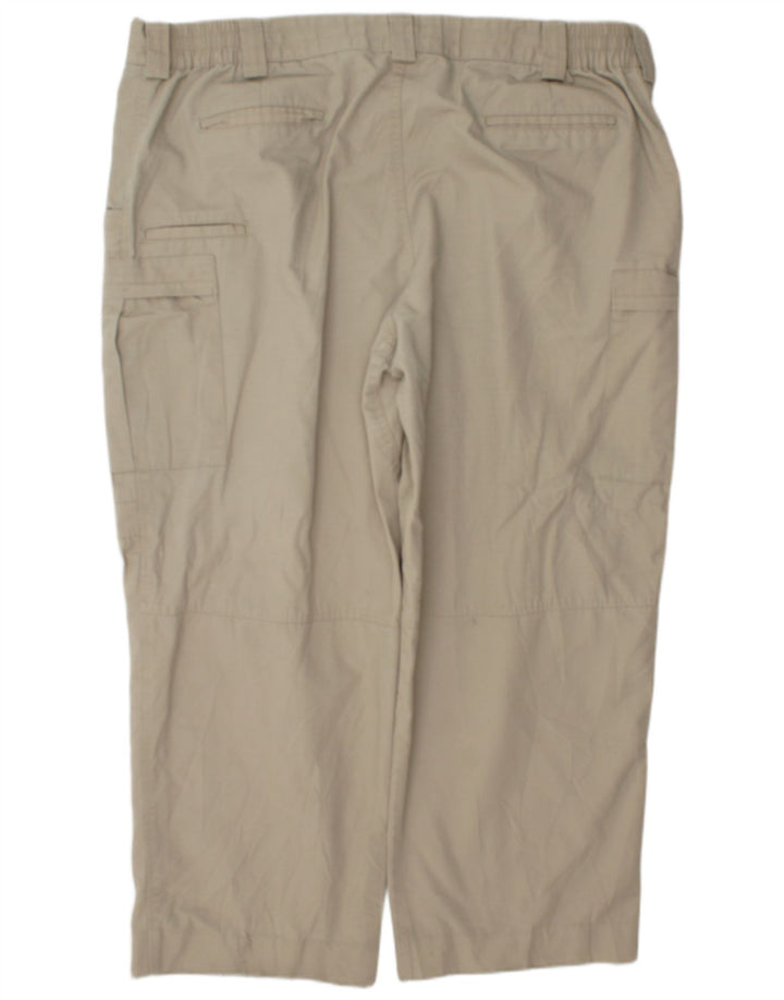 Pantaloni cargo dritti da uomo Blauer W44 L28 poliestere verde