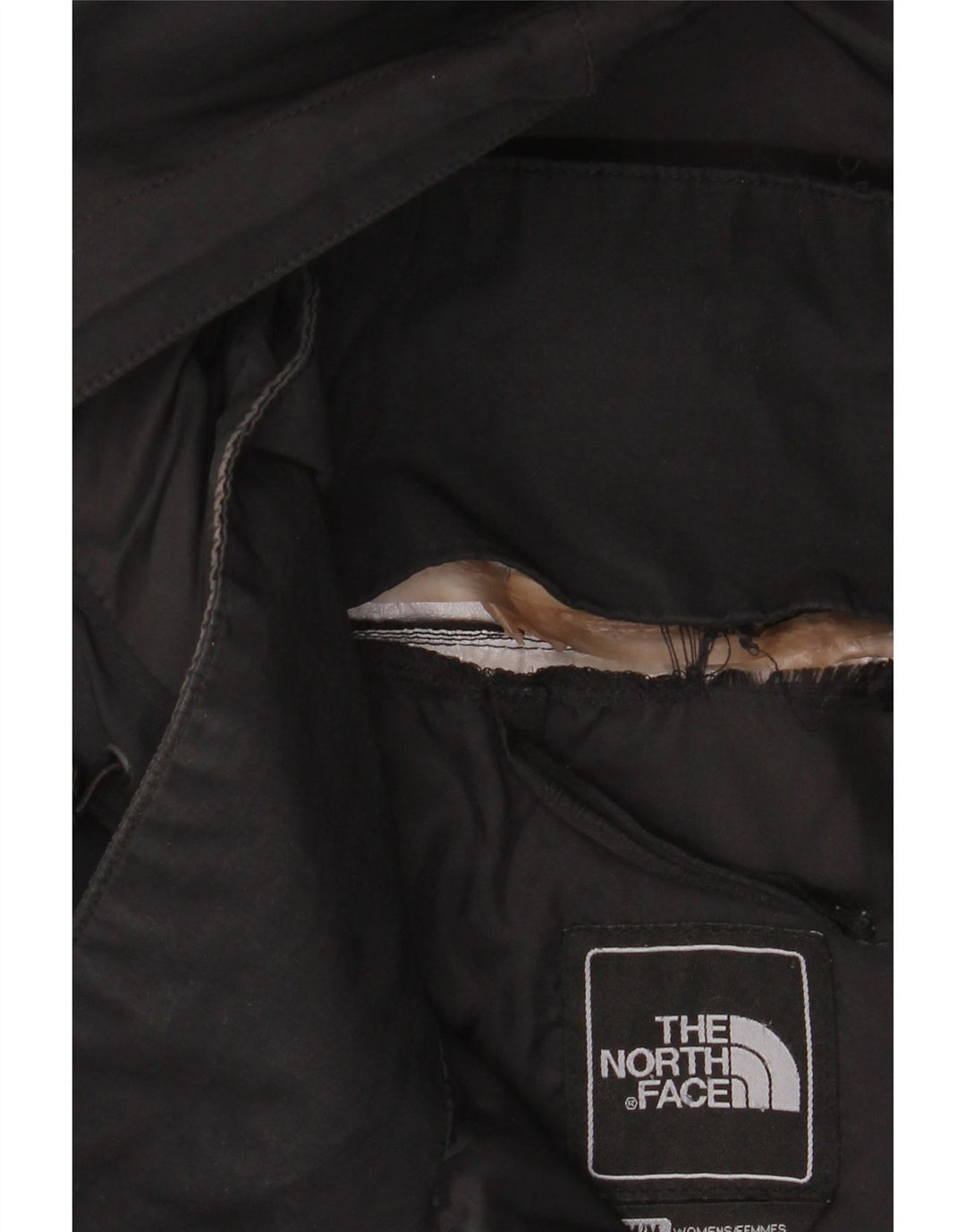 Trench con cappuccio da donna The North Face UK 14 poliestere nero medio
